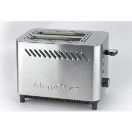 Magefesa Tostador Jour MGF3334 Doble Boca 820W Acero Inoxidable con Bandeja Recogemigas