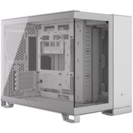 Corsair COR0840006674979 Caja para PC 2500X Vidrio Templado Micro ATX Doble Cámara - Blanco