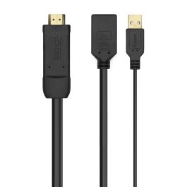 AISENS - CONVERSOR ACTIVO HDMI 2.0 + USB ALIM. A DISPLAYPORT V1.2, HDMI/M-USB/M-DP/H, NEGRO, 10CM Precio: 16.68999948. SKU: B1E2EAH8MA