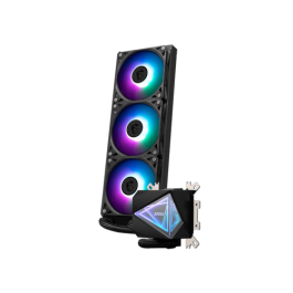 MSI MAG CORELIQUID I360 Sistema de Refrigeración Líquida Todo en Uno para PC con Ventilador de 12 cm y Referencia 306-7ZW8A11-C24 Negro