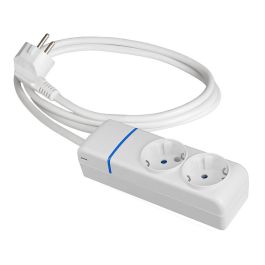 Prolongador con 2 tomas 2p+t, 16 a 250 v de cable h05vv-f 3 g 1,5 m. Precio: 11.49999972. SKU: B13TTTHCRT