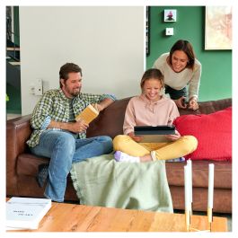 AVM Repeater 2400 WLAN, Repetidor de Red Inalámbrico y por Cable, 1733 Mbit/s, Blanco