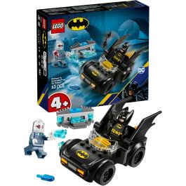 LEGO 76301 Set de Construcción DC Comics Batman y Batmóvil vs. Mr. Freeze con Minifiguras de Batman y Mr. Freeze, +4 años