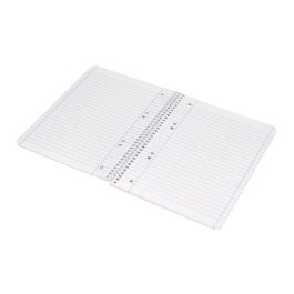 Cuaderno Espiral Liderpapel A5 Micro Smart Tapa Blanda 80H60 gr Horizontal 7 mm Doble Margen 6 Taladros Colores 10 unidades