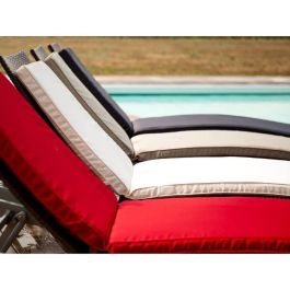 Jardin Prive Cojín para Tumbona Monte Carlo Marfil 185x55x6 cm - Poliéster 230g/m² - Repelente Agua y Antimanchas Jardin Prive Cojín para Tumbona Monte Carlo Marfil 185x55x6 cm - Poliéster 230g/m² - Repelente Agua y Antimanchas