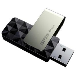 Memoria USB Silicon Power Blaze B30 64 GB Negro