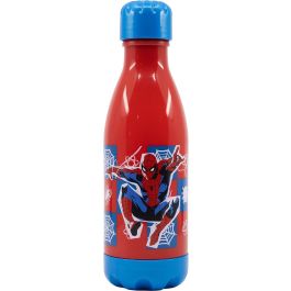 Spiderman CZ11270 Botella de Agua 560 ml de Plástico Alimentario Reutilizable sin BPA con Tapón de Rosca para Niños +3 Años Spiderman CZ11270 Botella de Agua 560 ml de Plástico Alimentario Reutilizable sin BPA con Tapón de Rosca para Niños +3 Años