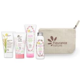 FLEURANCE NATURE Cofre Neceser Rosa: 4 Productos Viaje con Agua Micelar, Champú Suave, Gel Ducha Rosas y Leche Corporal Hidratante 50ml Precio: 14.9900003. SKU: B1B49BF5WW