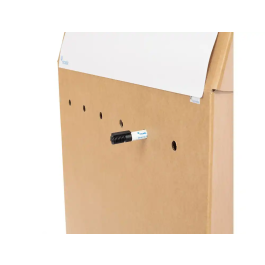 Rocada Pizarra de conferencias 700x1780 mm de cartón reciclado 100% reciclable