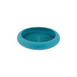 LickiMat UFO Alfombrilla Lenta para Perros, Antiestrés con Ventosa, para Baño y Ansiedad, Comida Húmeda, Turquesa