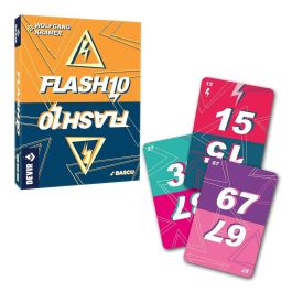 Devir Juego Mesa Flash 10 Pocket - Juego de Cartas Rápido para 2-5 Jugadores, Edad 8+