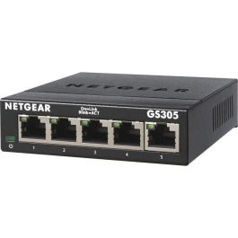 Netgear GS305v3 Switch Gigabit Ethernet 5 Puertos RJ-45 10/100/1000Mbps Metal EU MODEL Precio: 32.49999984. SKU: S55068856