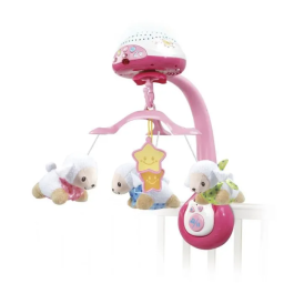Vtech Baby Lumi Mobile Contador de ovejas rosa - Móvil, Proyector y Luz Nocturna 3 en 1 con Control Remoto y Sensor de Sonido para Bebés de 0-36 Meses Precio: 56.78999964. SKU: S7102267