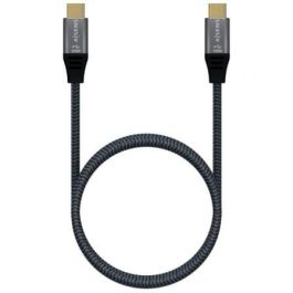 AISENS - Cable USB 3.2 GEN2x2 ALUMINIO 20GBPS 8K@30HZ 5A 100W E-MARK, TIPO USB-C/M-USB-C/M, GRIS, 1.0M AISENS - Cable USB 3.2 GEN2x2 ALUMINIO 20GBPS 8K@30HZ 5A 100W E-MARK, TIPO USB-C/M-USB-C/M, GRIS, 1.0M