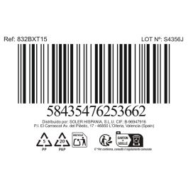 La Mediterranea Vaso Festo Claro 350 ml Ø8.3x9.1 cm (36 Unidades)