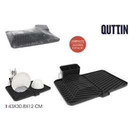 Escurreplatos metálico básico con bandeja Quttin (4 Unidades) Precio: 43.58999953. SKU: B12LTVAHB4