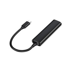 CONCEPTRONIC HUB 3.0 HUBBIES12B 4 PUERTOS USB 3.2 2 PUERTOS USB-C 2 PUERTOD USB-A COLOR NEGRO CARCASA DE ALUMINIO
