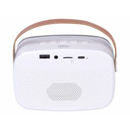 Altavoz con Micrófono Karaoke Trevi Trevi XR 8A01 MINI PARTY Blanco Altavoz con Micrófono Karaoke Trevi Trevi XR 8A01 MINI PARTY Blanco