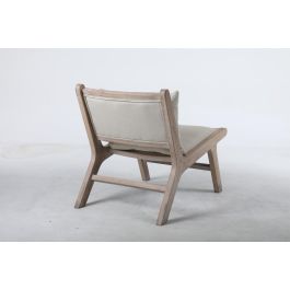 DKD Home Decor Butaca Moderno Beige Natural 83 x 71.5 x 57 cm (2 Unidades)