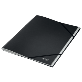 Leitz 39150095 Carpeta Clasificadora de Cartón 12 Posiciones A4 Recycle 100% Negra