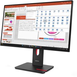Lenovo ThinkVision T27-40 Monitor 27" 1920x1080 IPS 120Hz 6ms USB-C HDMI DisplayPort VGA Negro