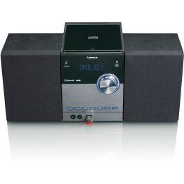 Lenco MC-150 Microcadena Digital con Radio DAB+/FM, Reproductor CD/USB/MP3, Bluetooth y Pantalla LCD Negra
