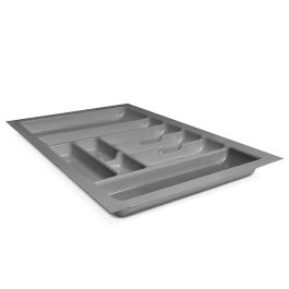 Herrajes Fab.Nacional Cubertero para Cajón Modelo Mauro, Termoplástico Gris Metalizado, para Módulo 800, 4 Compartimentos Precio: 23.99244023. SKU: B1JG3SFKLH