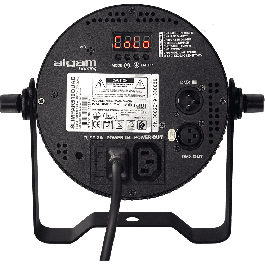 Algamlight Foco Proyector LED 5x10W 4 en 1 RGBW Slim IP20 DMX, 50W, Ángulo de 60º
