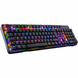 The G-Lab Teclado Mecánico Keyz Rubidium Rojo RGB Personalizable con Reposamuñecas