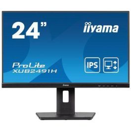 iiyama Monitor 24" XUB2491H-B1, Panel IPS, 100Hz, HDMI, DisplayPort, Regulable en Altura, Full HD Precio: 106.99000048. SKU: B12KEW2AT5