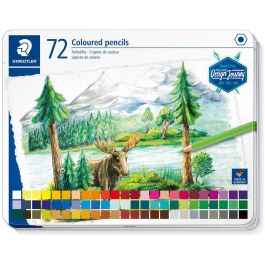 STAEDTLER 146C M72 Lápices de Colores "Design Journey" en Estuche Metálico, 72 Unidades