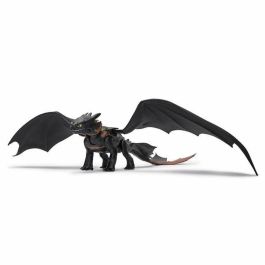 Dragón toothless electrónico de lujo. 15,24x35,56x25,4 cm