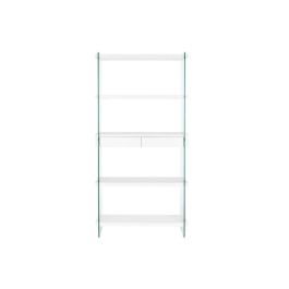 Estanteria Moderno DKD Home Decor Blanco Transparente 35 x 180 x 90 cm