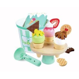 Hape 2-8Y Juego de Cubo de Helados Ice Cream Bucket Playset para Niños - Juguete de Simulación para Edades a Partir de 3 Años