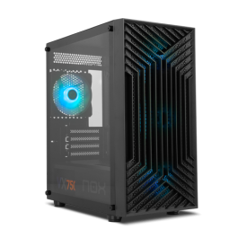 NOX NXINFTYEPSILON Caja Minitorre Micro-ATX NOX Infinity Epsilon A-RGB Negra con Ventana Cristal Templado Precio: 42.50000007. SKU: B1BBJVAPV6