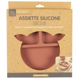 Tom et Zoe Plato de Silicona Cierva - Colección Puericultura