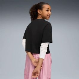 Camiseta de Manga Corta Infantil Puma Essentials 2 Color No. 1 Negro XL