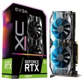TARJETA GRÁFICA EVGA GEFORCE RTX 2080 TI XC ULTRA GAMING - 11GB GDDR6 - 1650 MHZ - PCI X16 3.0 - HDMI - 3*DISPLAYPORT - USB TIPO-C - METAL BACKPLATE