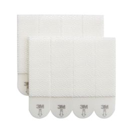 Command 17202 Tiras Pequeñas para Colgar Cuadros, 4 Pares, Carga Máxima 1.8 kg