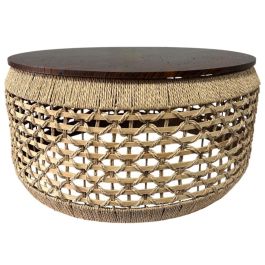 DKD Home Decor Mesa Centro Urban Marron 70 x 35 x 70 cm Set de 3