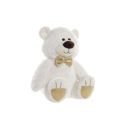 Peluche Kids DKD Home Decor Blanco Dorado 25 x 30 x 25 cm