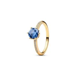 Anillo Mujer Pandora 168289C02-50 Azul Dorado Precio: 133.59000039. SKU: B1KLDH6EHE