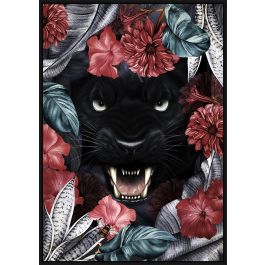 DKD Home Decor Cuadro Tropical Multicolor 4.3 x 73 x 53 cm (2 Unidades)