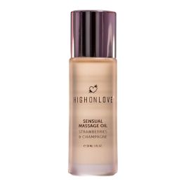 Aceite de Masaje Erótico Highonlove Fresa Vino Espumoso de Fresa 30 ml