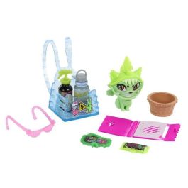 Monster High Hrp81 Muñeca Venus McFlytrap con Gato Chewlian y Múltiples Accesorios de Moda para Niñas +4 Años Mattel