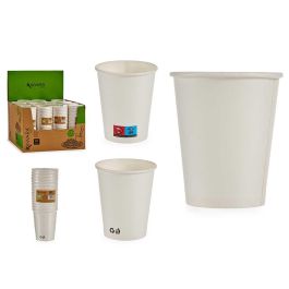 Set 15 Vasos Biodegradables Kinvara 240 ml - Blanco, 7.4x15.5x7.4 cm (64 Unidades) Precio: 74.58999988. SKU: B156X4FX7Y