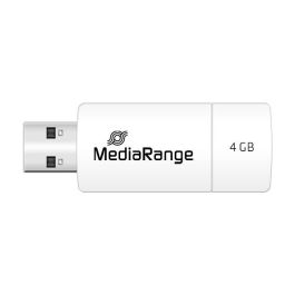 MediaRange MR970 USB Stick 4GB USB 2.0 Slider Rojo