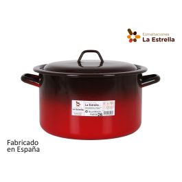 Olla Recta con Tapa Fuego 26 cm - 7.7L La Estrella (4 Unidades) Precio: 126.59000035. SKU: B14642KHJC