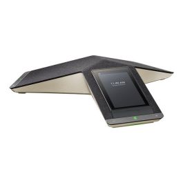 HP Poly Trio C60 Teléfono de Conferencia VoIP para Microsoft Teams con Bluetooth y PoE, Pantalla Táctil 5", Negro