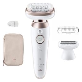 Braun Silk-épil Flex 9 9-030 Epiladora 3D SensoSmart, 40 Pinzas MicroGrip, Para Pelo Corto (0.5mm), Axila y Bikini, Recargable, A Prueba de Agua - Rosa y Blanco Precio: 173.78999979. SKU: B1JCZFN986
